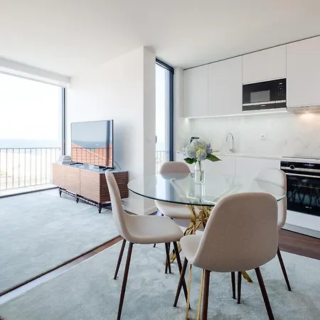 شقة Boutique Rentals- Bliss By The Sea Apt- Ocean Views In Foz